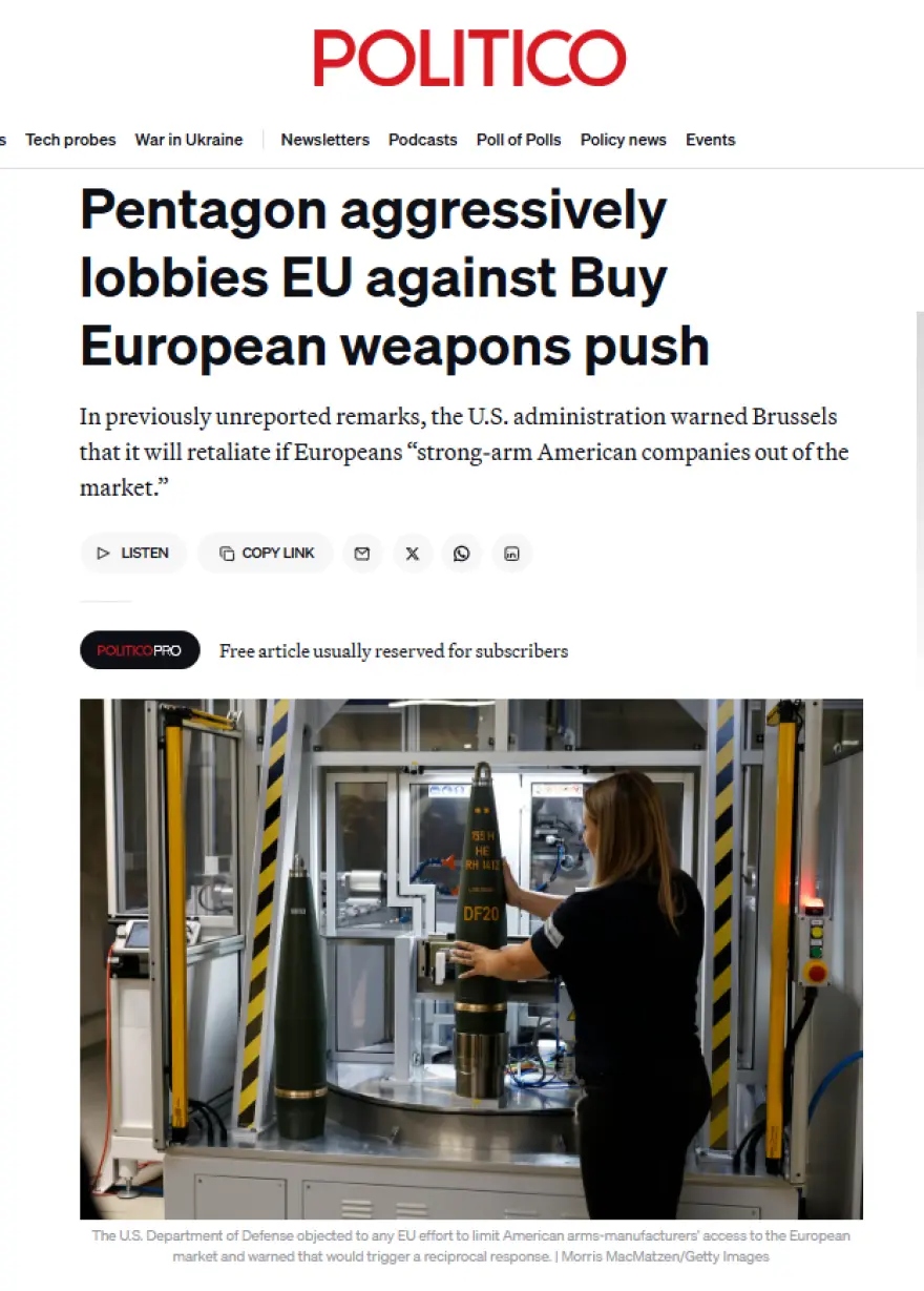 politico weaponsdsd
