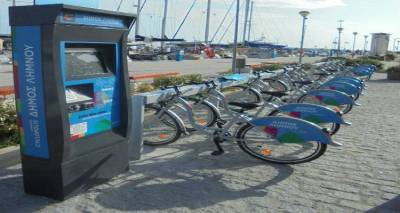 Αποσύρονται από αύριο τα κοινόχρηστα ποδήλατα της Μύρινας