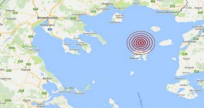 Σεισμός μεταξύ Λήμνου και Σαμοθράκης