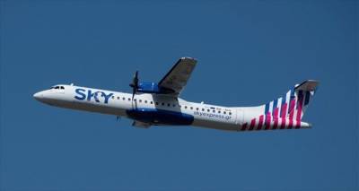 SKY express: &Alpha;&kappa;ύ&rho;&omega;&sigma;&epsilon; &tau;&eta;&nu; &pi;&tau;ή&sigma;&eta; &gamma;&iota;&alpha; &Lambda;ή&mu;&nu;&omicron; | &Tau;&iota; &gamma;ί&nu;&epsilon;&tau;&alpha;&iota; &mu;&epsilon; &tau;&alpha; &epsilon;&iota;&sigma;&iota;&tau;ή&rho;&iota;&alpha;