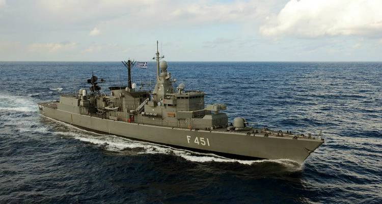 Η φρεγάτα «ΛΗΜΝΟΣ» συμμετέχει σε άσκηση της Νατοϊκής Δύναμης SNMG2