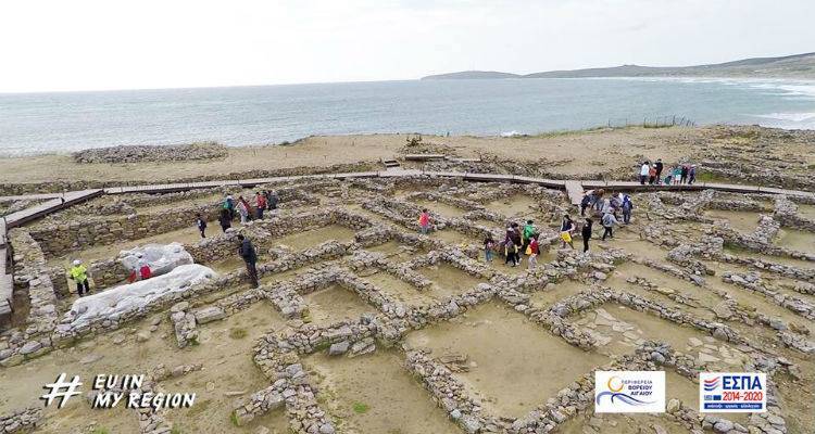 Οι μαθητές της Λήμνου «έδωσαν» ζωή και πάλι στην Πολιόχνη (photos + mp3)