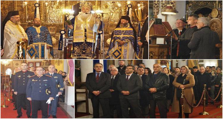 &Omicron; &epsilon;&omicron;&rho;&tau;&alpha;&sigma;&mu;ό&sigmaf; &tau;&omega;&nu; &Theta;&epsilon;&omicron;&phi;&alpha;&nu;&epsilon;ί&omega;&nu; &sigma;&tau;&omicron;&nu; &Iota;. &Nu;. &Alpha;&gamma;ί&alpha;&sigmaf; &Tau;&rho;&iota;ά&delta;&alpha;&sigmaf; (photos)