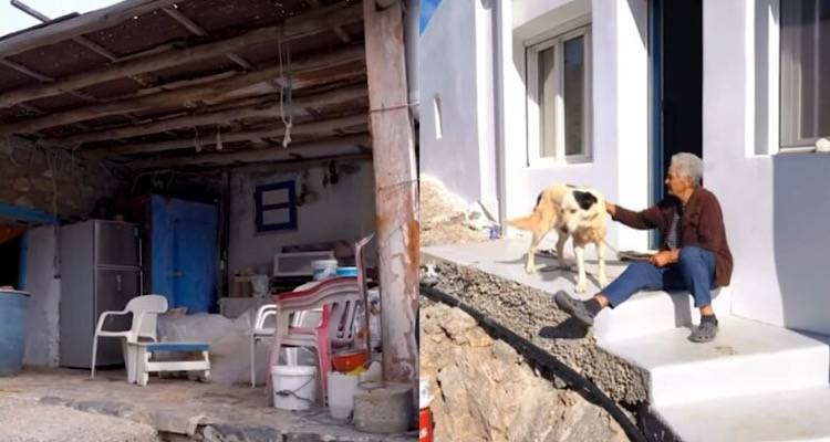 Αυτό είναι το ολοκαίνουργιο σπίτι της κυρά Ρηνιώς στην Κίναρο | Πως ήταν και πως έγινε (βίντεο)