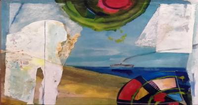 Ο Χώρος Τέχνης “Ώχρα Μπλε” εγκαινιάζει την  ατομική έκθεση του Μ. Χάρου | «Ο δυσδιάκριτος εξωτισμός του προορισμού» (photos)