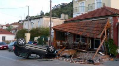 &Nu;έ&omicron;&sigmaf; &iota;&sigma;&chi;&upsilon;&rho;ό&sigmaf; &sigma;&epsilon;&iota;&sigma;&mu;ό&sigmaf; 5,7 &beta;&alpha;&theta;&mu;ώ&nu; &sigma;&tau;&eta;&nu; &Kappa;&epsilon;&phi;&alpha;&lambda;&omicron;&nu;&iota;ά