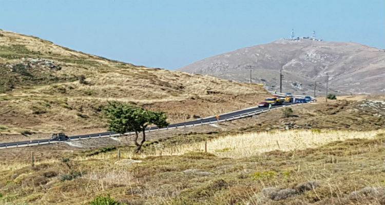 Συνεχίζονται οι εργασίες στο οδικό άξονα Κορνού – Σαρδές