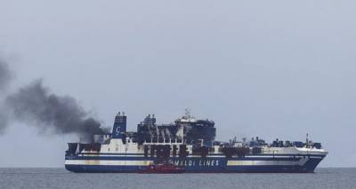 Euroferry Olympia: &Mu;&epsilon;&tau;&alpha;&phi;έ&rho;&epsilon;&tau;&alpha;&iota; &sigma;&tau;&omicron; &lambda;&iota;&mu;ά&nu;&iota; &tau;&omicron;&upsilon; &Alpha;&sigma;&tau;&alpha;&kappa;&omicron;ύ - 30 ώ&rho;&epsilon;&sigmaf; &alpha;&gamma;&omega;&nu;ί&alpha;&sigmaf;