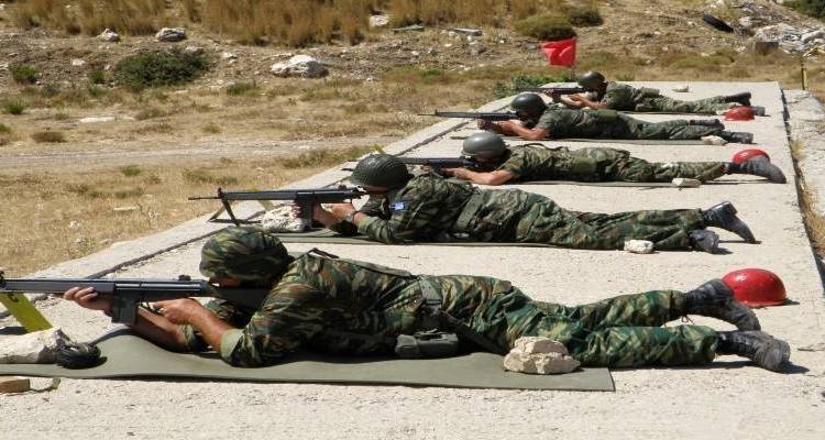 Βολές όπλων ευθυτενούς τροχιάς στο πεδίο βολής «Βραχνή Παναγιά» στις 25 Σεπτεμβρίου