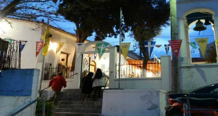 Γιορτάζει ο ναός των Ταξιαρχών στη Μύρινα