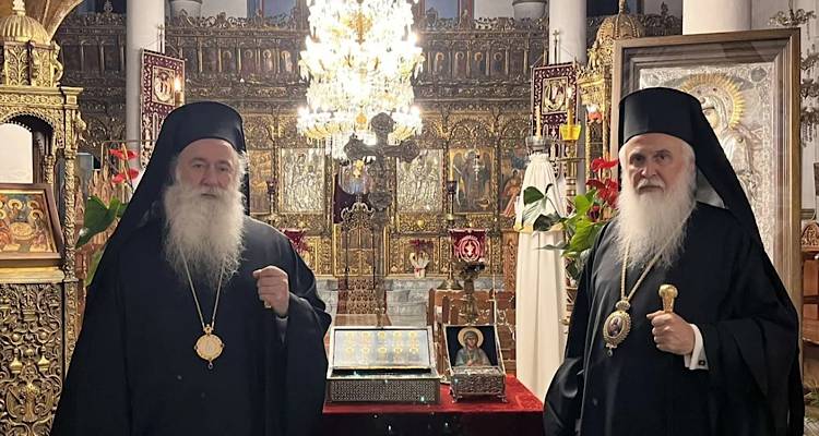 Ο Επίσκοπος Θεσπιών στον Κατανυκτικό Εσπερινό «της Συγγνώμης» στη Λήμνο
