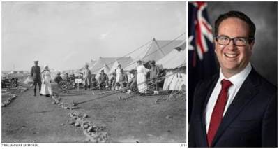 Hon Matt Keogh: &Eta; &iota;&sigma;&tau;&omicron;&rho;ί&alpha; &tau;&eta;&sigmaf; &Kappa;&alpha;&lambda;&lambda;ί&pi;&omicron;&lambda;&eta;&sigmaf; &kappa;&alpha;&iota; &laquo;Lemnos Remembrance Trail&raquo;