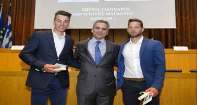 Υποτροφία Ολυμπιακής Προετοιμασίας απονεμήθηκε στον Παναγιώτη Μαγδανή (photo)