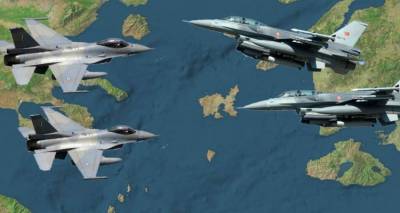 Εμπλοκή εχθές με F-16 από την Λήμνο και οπλισμένα τουρκικά μαχητικά