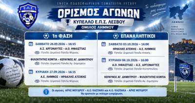 &Sigma;έ&nu;&tau;&rho;&alpha; &sigma;&tau;&omicron; &Kappa;ύ&pi;&epsilon;&lambda;&lambda;&omicron; &Epsilon;.&Pi;.&Sigma;. &Lambda;έ&sigma;&beta;&omicron;&upsilon; &sigma;&tau;&eta; &Lambda;ή&mu;&nu;&omicron;: &Omicron;&rho;ί&sigma;&tau;&eta;&kappa;&alpha;&nu; &tau;&alpha; &pi;&alpha;&iota;&chi;&nu;ί&delta;&iota;&alpha; &tau;&eta;&sigmaf; 1&eta;&sigmaf; &Phi;ά&sigma;&eta;&sigmaf; | &Tau;&alpha; &zeta;&epsilon;&upsilon;&gamma;ά&rho;&iota;&alpha; &kappa;&alpha;&iota; &tau;&omicron; &pi;&rho;ό&gamma;&rho;&alpha;&mu;&mu;&alpha;