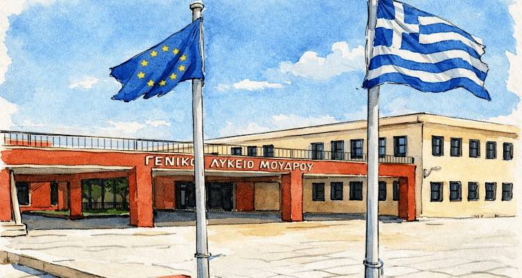 &Lambda;ή&mu;&nu;&omicron;&sigmaf;: &Tau;&omicron; &Gamma;&Epsilon;&Lambda; &Mu;&omicron;ύ&delta;&rho;&omicron;&upsilon; &laquo;&sigma;ύ&sigma;&tau;&eta;&sigma;&epsilon;&raquo; &tau;&eta;&nu; &iota;&sigma;&tau;&omicron;&rho;ί&alpha; &tau;&omicron;&upsilon; &sigma;&tau;&omicron; 1&omicron; &Lambda;&epsilon;&sigma;&beta;&iota;&alpha;&kappa;ό &Mu;&alpha;&theta;&eta;&tau;&iota;&kappa;ό &Phi;&epsilon;&sigma;&tau;&iota;&beta;ά&lambda;