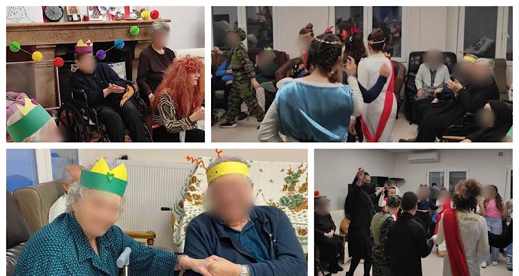 Γηροκομείο Λήμνου: Απόκριες με τον «ΧΟΛ Ήφαιστος» (photos)