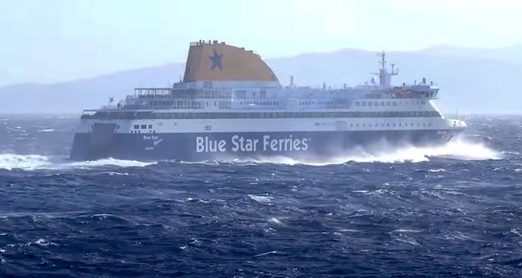 &Beta;&Iota;&Nu;&Tau;&Epsilon;&Omicron;: &Tau;&omicron; Blue Star Myconos &laquo;&delta;&alpha;&mu;ά&zeta;&epsilon;&iota;&raquo; &tau;&omicron; &beta;&omicron;&rho;&iota;ά &tau;&omicron;&upsilon; &Alpha;&iota;&gamma;&alpha;ί&omicron;&upsilon;!