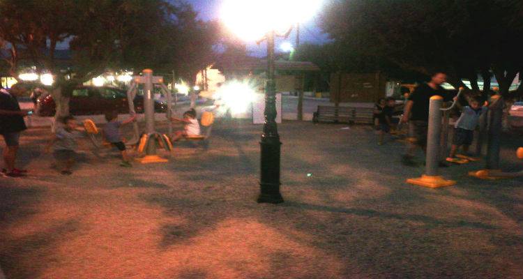 Gym Park απέκτησε το Μούδρο | Γυμναστική με θέα το λιμάνι του χωριού (photos)