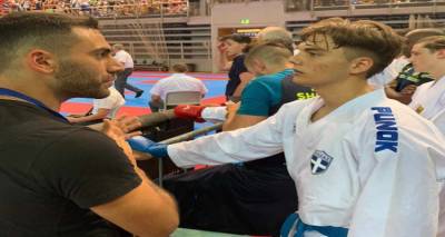 &Delta;&upsilon;&omicron; &Lambda;&eta;&mu;&nu;&iota;&omicron;ί &sigma;&tau;&omicron; &pi;&alpha;&gamma;&kappa;ό&sigma;&mu;&iota;&omicron; &kappa;ύ&pi;&epsilon;&lambda;&lambda;&omicron; Karate1 Youth League - Porec 2023