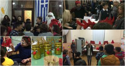 Σε έναν παραμυθένιο κόσμο μαγείας και χαράς μεταμορφώθηκε το 1ο Δημοτικό Σχολείο Μύρινας (photos)