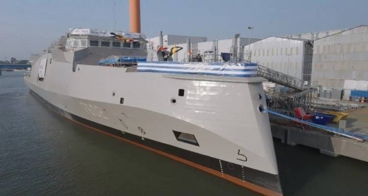 Φτιαγμένη και από ελληνικά χέρια η φρεγάτα FDI HN «Φορμίων» που καθελκύεται σήμερα στην Lorian [εικόνες]
