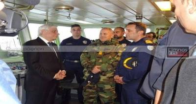 &Sigma;&tau;&eta;&nu; &kappa;&alpha;&nu;&omicron;&nu;&iota;&omicron;&phi;ό&rho;&omicron; &laquo;&Alpha;&Rho;&Mu;&Alpha;&Tau;&Omega;&Lambda;&Omicron;&Sigma;&raquo; &omicron;&lambda;&omicron;&kappa;&lambda;ή&rho;&omega;&sigma;&alpha;&nu; &tau;&eta;&nu; &pi;&alpha;&rho;&omicron;&upsilon;&sigma;ί&alpha; &tau;&omicron;&upsilon;&sigmaf; &sigma;&tau;&eta; &Lambda;ή&mu;&nu;&omicron; &omicron; &Pi;&rho;ό&epsilon;&delta;&rho;&omicron;&sigmaf; &tau;&eta;&sigmaf; &Delta;&eta;&mu;&omicron;&kappa;&rho;&alpha;&tau;ί&alpha;&sigmaf; &kappa;&alpha;&iota; &omicron; &Upsilon;&pi;. &Epsilon;&theta;&nu;&iota;&kappa;ή&sigmaf; Ά&mu;&upsilon;&nu;&alpha;&sigmaf; (mp3+photos)