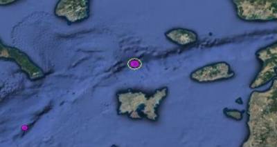 Σεισμική δόνηση Βόρεια της Λήμνου