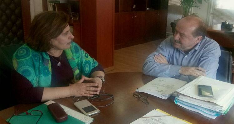 Με τον Διοικητή του Ε.Φ.Κ.Α. συναντήθηκε η Περιφερειάρχης Βορείου Αιγαίου