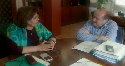 Με τον Διοικητή του Ε.Φ.Κ.Α. συναντήθηκε η Περιφερειάρχης Βορείου Αιγαίου