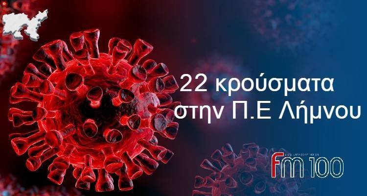 &Lambda;ή&mu;&nu;&omicron;&sigmaf;: 22 &nu;έ&alpha; &kappa;&rho;&omicron;ύ&sigma;&mu;&alpha;&tau;&alpha; | 120 &epsilon;&nu;&epsilon;&rho;&gamma;ά &kappa;&rho;&omicron;ύ&sigma;&mu;&alpha;&tau;&alpha;