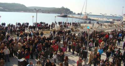 Συγκέντρωση διαμαρτυρίας στη Λήμνο για την αύξηση του Φ.Π.Α