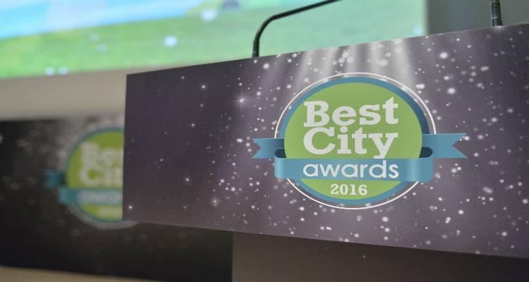 &Chi;ά&lambda;&kappa;&iota;&nu;&omicron; &beta;&rho;&alpha;&beta;&epsilon;ί&omicron; &gamma;&iota;&alpha; &tau;&omicron;&nu; &Delta;ή&mu;&omicron; &Lambda;ή&mu;&nu;&omicron;&upsilon; &sigma;&tau;&alpha; &laquo;Best City Awards 2016&raquo;