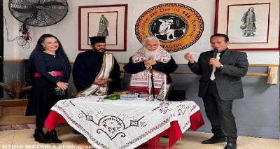 &Mu;&epsilon; &tau;&eta;&nu; &epsilon;&upsilon;&lambda;&omicron;&gamma;ί&alpha; &tau;&omicron;&upsilon; &Mu;&eta;&tau;&rho;&omicron;&pi;&omicron;&lambda;ί&tau;&eta; &eta; έ&nu;&alpha;&rho;&xi;&eta; &tau;&eta;&sigmaf; &sigma;&epsilon;&zeta;ό&nu; &gamma;&iota;&alpha; &tau;&omicron;&nu; &Chi;&Omicron;&Lambda; &Eta;&phi;&alpha;&iota;&sigma;&tau;&omicron;