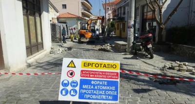 Νέες συνδέσεις στο δίκτυο αποχέτευσης της Μύρινας