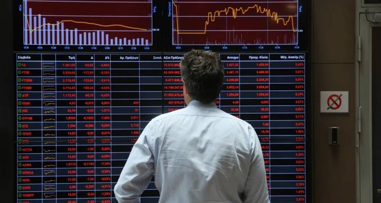 &Beta;&omicron;&upsilon;&tau;&iota;ά 6,27% &sigma;&tau;&omicron; &Chi;&rho;&eta;&mu;&alpha;&tau;&iota;&sigma;&tau;ή&rho;&iota;&omicron; &epsilon;&nu; &mu;έ&sigma;&omega; &delta;&iota;&epsilon;&theta;&nu;&omicron;ύ&sigmaf; sell off -&laquo;&Chi;ά&theta;&eta;&kappa;&alpha;&nu;&raquo; &euro;5,9 &delta;&iota;&sigma;. &alpha;&pi;ό &tau;&eta;&nu; &kappa;&epsilon;&phi;&alpha;&lambda;&alpha;&iota;&omicron;&pi;&omicron;ί&eta;&sigma;&eta; &tau;&eta;&sigmaf; &alpha;&gamma;&omicron;&rho;ά&sigmaf;