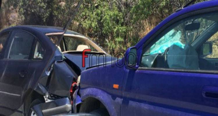 Τροχαίο ατύχημα πριν λίγα λεπτά στη Λήμνο (photos)