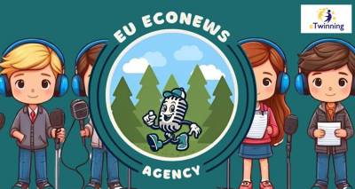 EU EcoNews Agency eTwinning project: &Mu;ί&alpha; &nu;έ&alpha; &epsilon;&mu;&pi;&epsilon;&iota;&rho;ί&alpha; &gamma;&iota;&alpha; &tau;&omicron;&upsilon;&sigmaf; &mu;&alpha;&theta;&eta;&tau;έ&sigmaf; &tau;&omicron;&upsilon; &Gamma;&upsilon;&mu;&nu;&alpha;&sigma;ί&omicron;&upsilon; &Mu;&omicron;ύ&delta;&rho;&omicron;&upsilon;