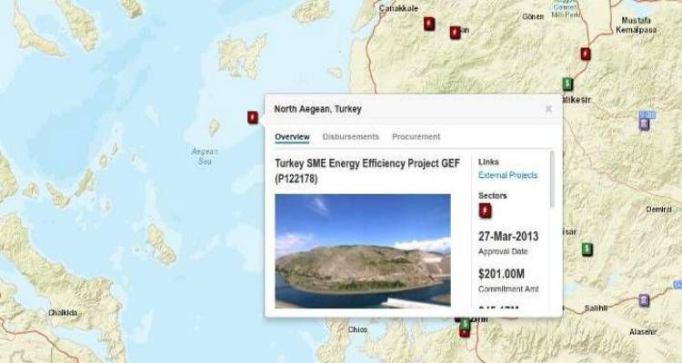 Η Παγκόσμια Τράπεζα εμφανίζει το Βόρειο Αιγαίο ως... τουρκικό (χάρτης)