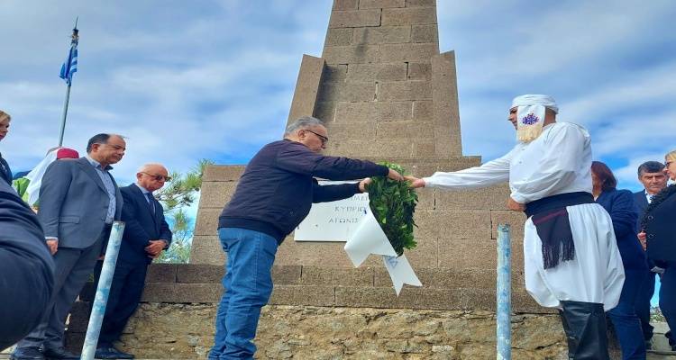 Επιμνημόσυνη δέηση στο Ανδρώνι προς τιμήν των Κυπρίων Αγωνιστών