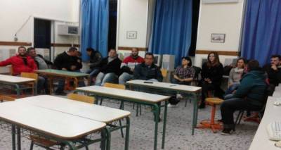 Βραχεία Παρέμβαση στο Εσπερινό Γυμνάσιο Μύρινας