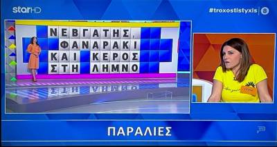 &Eta; &Lambda;ή&mu;&nu;&omicron;&sigmaf; &kappa;&alpha;&iota; &omicron;&iota; &pi;&alpha;&rho;&alpha;&lambda;ί&epsilon;&sigmaf; &tau;&eta;&sigmaf; &sigma;&tau;&omicron; Star!