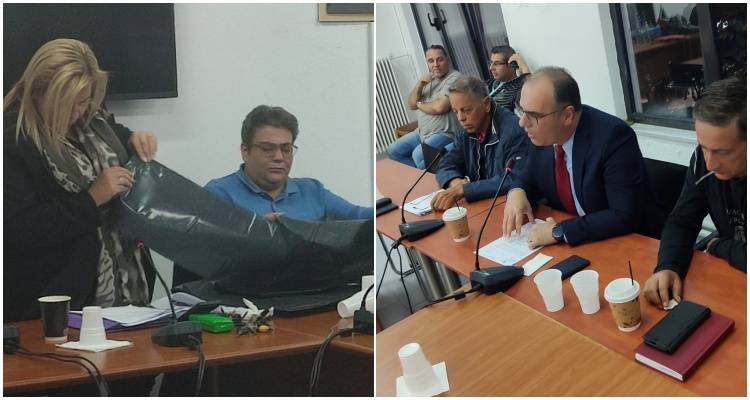 &laquo;&Iota;&sigma;&chi;&upsilon;&rho;ή &Lambda;ή&mu;&nu;&omicron;&sigmaf;&raquo;: &laquo;&Mu;&iota;&alpha; &mu;&iota;&kappa;&rho;ή &pi;&alpha;&rho;ά&sigma;&tau;&alpha;&sigma;&eta; &delta;&iota;&omicron;&rho;&gamma;&alpha;&nu;ώ&theta;&eta;&kappa;&epsilon; &alpha;&pi;ό &tau;&eta; &Delta;ή&mu;&alpha;&rho;&chi;&omicron;&raquo; (video)