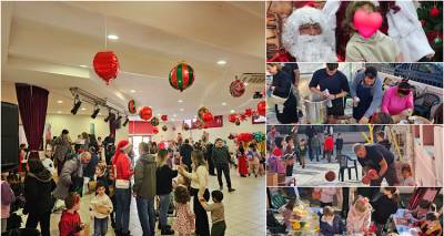 &Chi;&rho;&iota;&sigma;&tau;&omicron;&upsilon;&gamma;&epsilon;&nu;&nu;&iota;ά&tau;&iota;&kappa;&eta; &gamma;&iota;&omicron;&rho;&tau;ή &mu;&epsilon; &lambda;ά&mu;&psi;&eta; &sigma;&tau;&omicron; 2&omicron; &Delta;&eta;&mu;&omicron;&tau;&iota;&kappa;ό &Mu;ύ&rho;&iota;&nu;&alpha;&sigmaf; | Ό&lambda;&omicron;&iota; &sigma;&upsilon;&nu;έ&beta;&alpha;&lambda;&alpha;&nu; &sigma;&epsilon; &mu;&iota;&alpha; &mu;&alpha;&gamma;&iota;&kappa;ή &beta;&rho;&alpha;&delta;&iota;ά