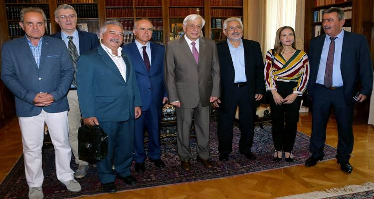 Τον Προκόπη Παυλόπουλο επισκέφθηκε ο Συντονιστής της Αποκεντρωμένης Διοίκησης Αιγαίου