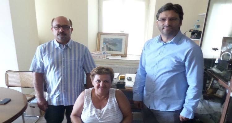 &Sigma;&upsilon;&nu;ά&nu;&tau;&eta;&sigma;&eta; &Delta;&eta;&mu;ά&rho;&chi;&omicron;&upsilon; &mu;&epsilon; &tau;&eta;&nu; &Pi;&rho;ό&epsilon;&delta;&rho;&omicron; &tau;&eta;&sigmaf; &Pi;&epsilon;&rho;&iota;&phi;. &Omicron;&mu;&omicron;&sigma;&pi;. &Alpha;&Mu;&Epsilon;&Alpha; &Beta;. &Alpha;&iota;&gamma;&alpha;ί&omicron;&upsilon;