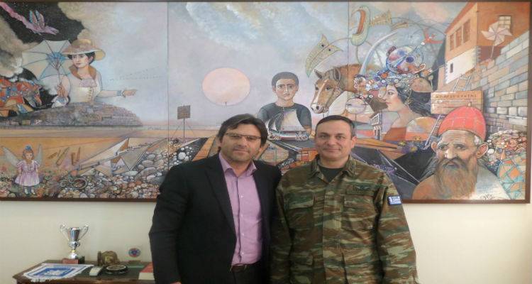 Στο Δήμαρχο Λήμνου ο νέος Ταξίαρχος της 88 ΣΔΙ