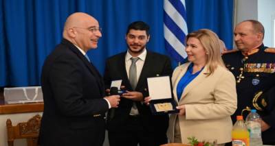 &Sigma;&tau;&eta; &Lambda;ή&mu;&nu;&omicron; &beta;&rho;έ&theta;&eta;&kappa;&epsilon; &omicron; &Upsilon;&pi;. &Epsilon;&theta;&nu;&iota;&kappa;ή&sigmaf; Ά&mu;&upsilon;&nu;&alpha;&sigmaf; &Nu;ί&kappa;&omicron;&sigmaf; &Delta;έ&nu;&delta;&iota;&alpha;&sigmaf;