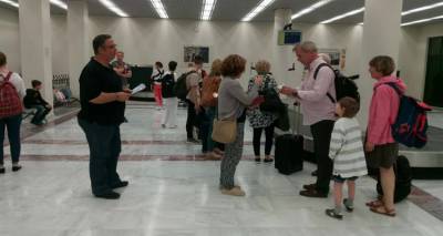 Παρά την ταλαιπωρία… έτοιμοι να απολαύσουν τη Λήμνο οι επιβάτες της δεύτερης πτήσης charter