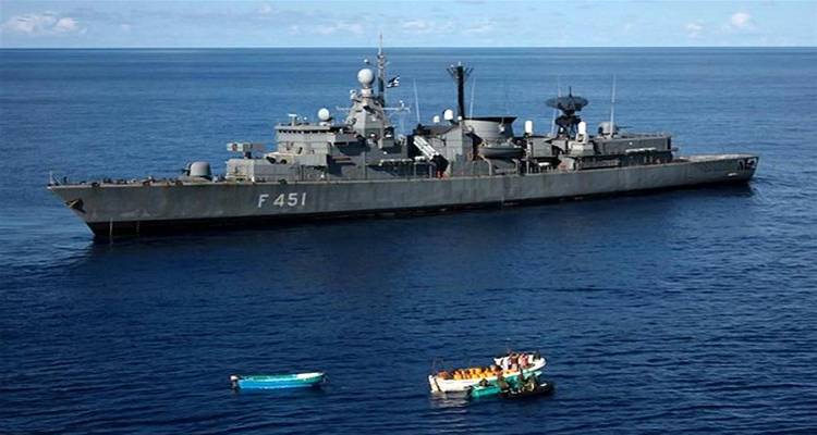 Η φρεγάτα «ΛΗΜΝΟΣ» συμμετείχε σε κοινή άσκηση κυπριακών και ελληνικών δυνάμεων